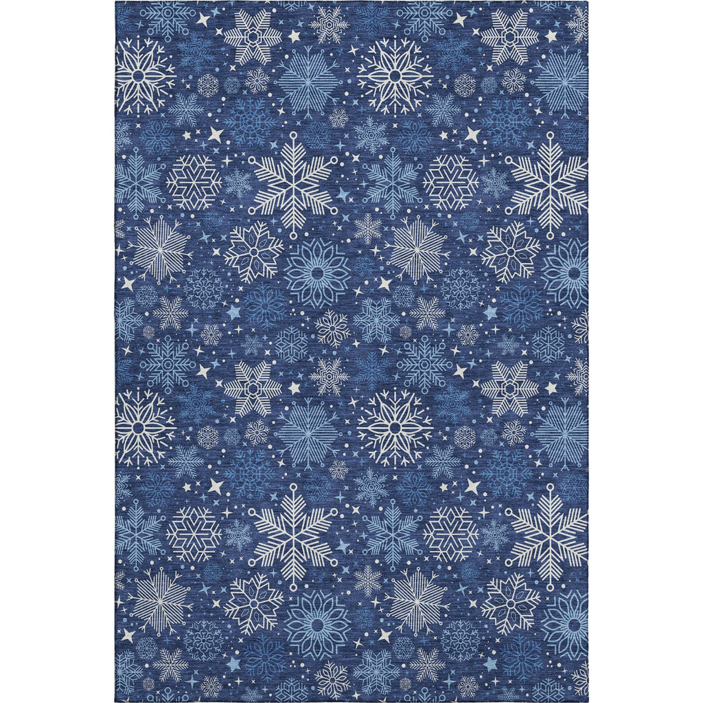 Dalyn Merry and Bright MY25 Navy Machine Washable Area Rug main image