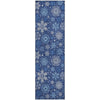 Dalyn Merry and Bright MY25 Navy Machine Washable Area Rug Runner Main Image