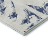 Dalyn Merry and Bright MY26 Blue Machine Washable Area Rug Corner Image