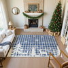 Dalyn Merry and Bright MY26 Blue Machine Washable Area Rug Lifestyle Image Feature