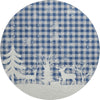 Dalyn Merry and Bright MY26 Blue Machine Washable Area Rug Round Main Image