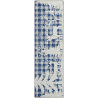 Dalyn Merry and Bright MY26 Blue Machine Washable Area Rug Runner Main Image