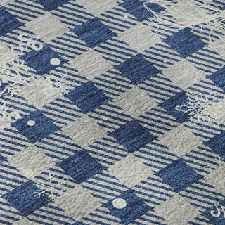 Dalyn Merry and Bright MY26 Blue Machine Washable Area Rug Swatch Image