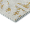 Dalyn Merry and Bright MY26 Gold Machine Washable Area Rug Corner Image