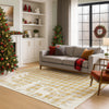Dalyn Merry and Bright MY26 Gold Machine Washable Area Rug Lifestyle Image Feature