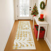 Dalyn Merry and Bright MY26 Gold Machine Washable Area Rug Runner Lifestyle Image Feature