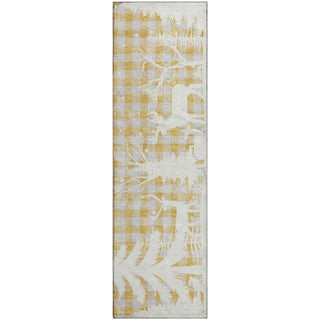 Dalyn Merry and Bright MY26 Gold Machine Washable Area Rug Runner Main Image