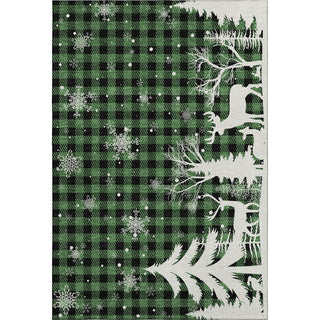 Dalyn Merry and Bright MY26 Green Machine Washable Area Rug main image