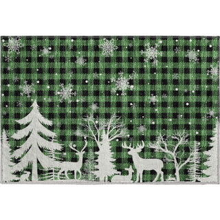 Dalyn Merry and Bright MY26 Green Machine Washable Area Rug Scatter Main Image