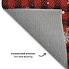 Dalyn Merry and Bright MY26 Red Machine Washable Area Rug Backing Image