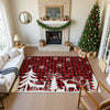 Dalyn Merry and Bright MY26 Red Machine Washable Area Rug Lifestyle Image Feature
