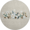 Dalyn Merry and Bright MY27 Beige Machine Washable Area Rug Round Main Image
