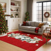 Dalyn Merry and Bright MY27 Red Machine Washable Area Rug Lifestyle Image Feature
