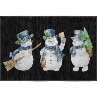 Dalyn Merry and Bright MY28 Black Machine Washable Area Rug Scatter Main Image