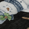 Dalyn Merry and Bright MY28 Black Machine Washable Area Rug Swatch Image