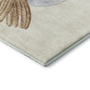 Dalyn Merry and Bright MY28 Ivory Machine Washable Area Rug Corner Image