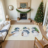 Dalyn Merry and Bright MY28 Ivory Machine Washable Area Rug Lifestyle Image Feature