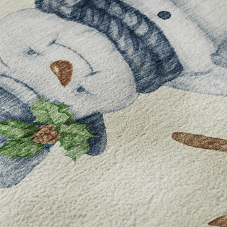 Dalyn Merry and Bright MY28 Ivory Machine Washable Area Rug Swatch Image
