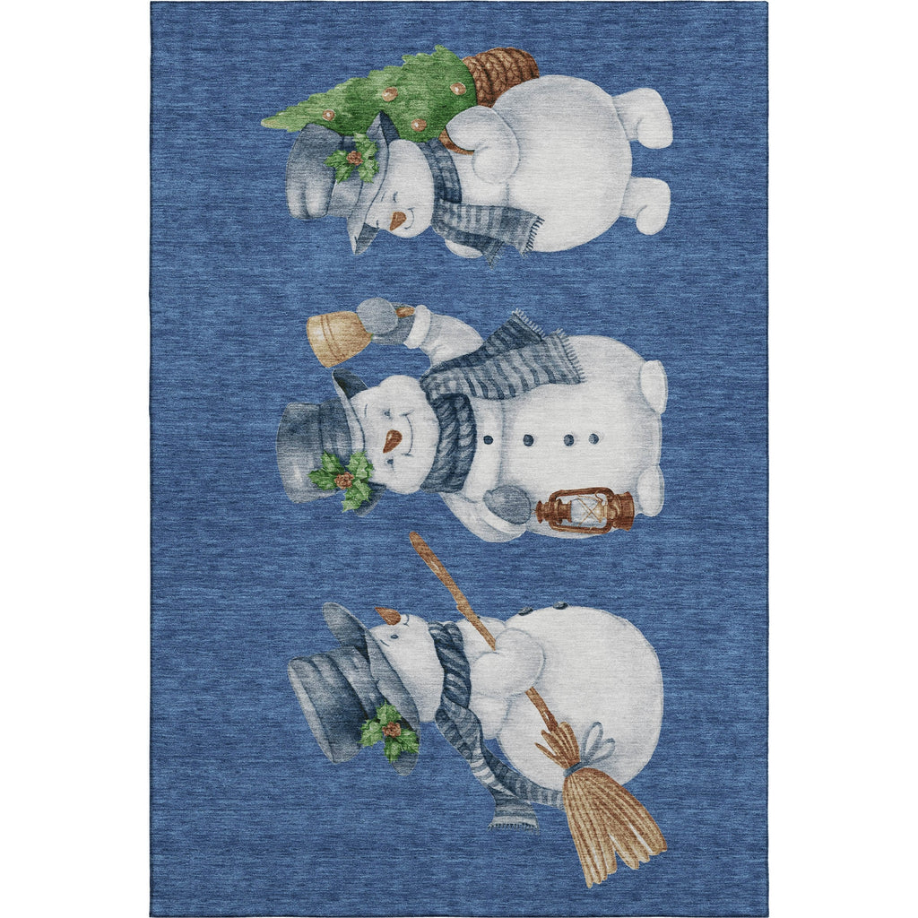 Dalyn Merry and Bright MY28 Navy Machine Washable Area Rug main image