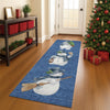 Dalyn Merry and Bright MY28 Navy Machine Washable Area Rug Runner Lifestyle Image Feature