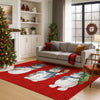 Dalyn Merry and Bright MY28 Red Machine Washable Area Rug Lifestyle Image Feature