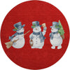 Dalyn Merry and Bright MY28 Red Machine Washable Area Rug Round Main Image