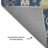Dalyn Merry and Bright MY29 Navy Machine Washable Area Rug Backing Image