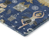 Dalyn Merry and Bright MY29 Navy Machine Washable Area Rug Corner Image