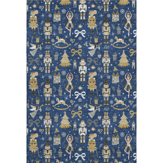 Dalyn Merry and Bright MY29 Navy Machine Washable Area Rug main image