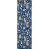 Dalyn Merry and Bright MY29 Navy Machine Washable Area Rug Runner Main Image