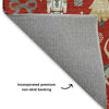 Dalyn Merry and Bright MY29 Red Machine Washable Area Rug Backing Image