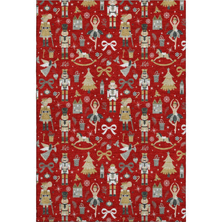 Dalyn Merry and Bright MY29 Red Machine Washable Area Rug main image