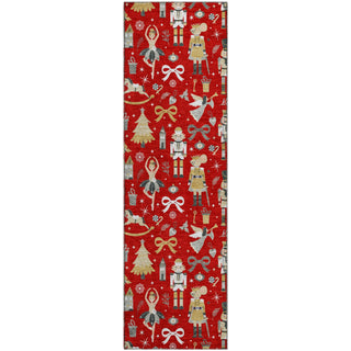 Dalyn Merry and Bright MY29 Red Machine Washable Area Rug Runner Main Image