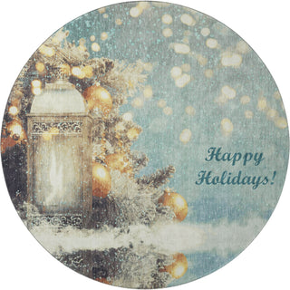 Dalyn Merry and Bright MY3 Skydust Machine Washable Area Rug Round Main Image