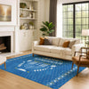 Dalyn Merry and Bright MY30 Blue Machine Washable Area Rug Lifestyle Image Feature