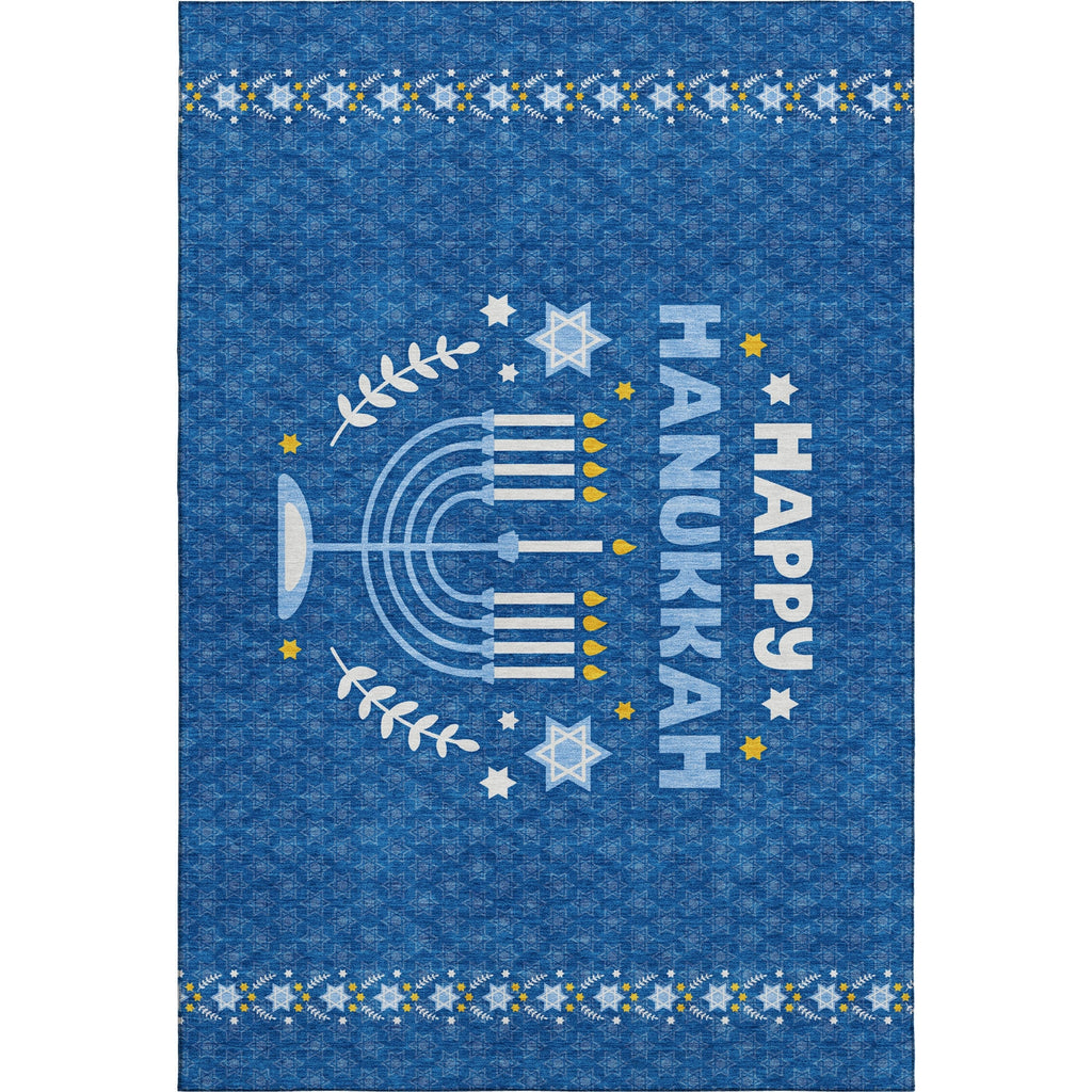 Dalyn Merry and Bright MY30 Blue Machine Washable Area Rug main image