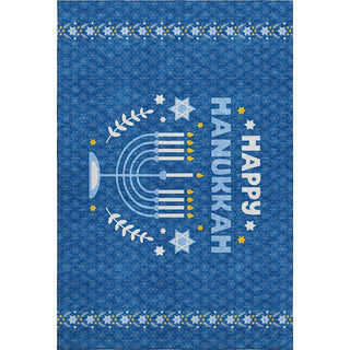 Dalyn Merry and Bright MY30 Blue Machine Washable Area Rug main image