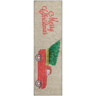 Dalyn Merry and Bright MY4 Putty Machine Washable Area Rug Runner Main Image