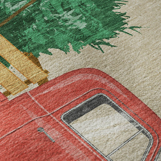Dalyn Merry and Bright MY4 Putty Machine Washable Area Rug Swatch Image