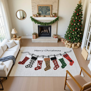 Dalyn Merry and Bright MY5 Silver Machine Washable Area Rug Lifestyle Image Feature