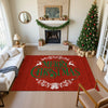 Dalyn Merry and Bright MY6 Red Machine Washable Area Rug Lifestyle Image Feature