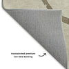 Dalyn Merry and Bright MY7 Beige Machine Washable Area Rug Backing Image