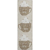 Dalyn Merry and Bright MY7 Beige Machine Washable Area Rug Runner Main Image