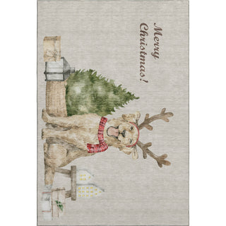 Dalyn Merry and Bright MY8 Beige Machine Washable Area Rug main image