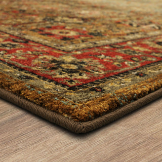 Karastan Spice Market Myanmar Aquamarine Area Rug Angle Image
