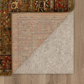Karastan Spice Market Myanmar Aquamarine Area Rug Back Image