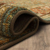 Karastan Spice Market Myanmar Aquamarine Area Rug Detail Image