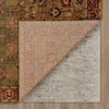 Karastan Spice Market Myanmar Aquamarine Area Rug Back Image