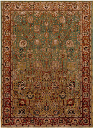 Karastan Spice Market Myanmar Aquamarine Area Rug main image