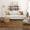 Karastan Spice Market Myanmar Aquamarine Area Rug Lifestyle Image